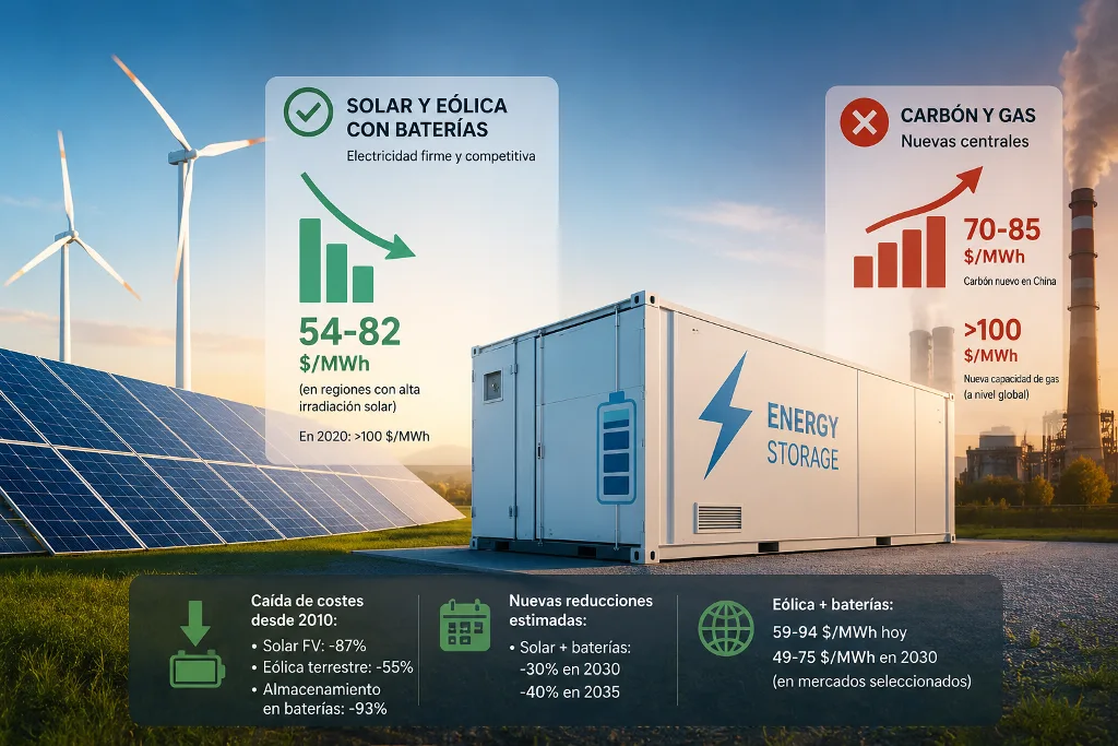 Energías renovables informe IRENA 2026