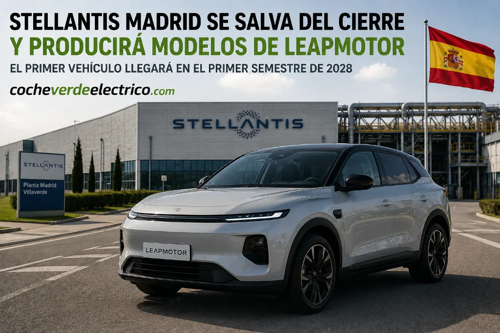 Stellantis Madrid evita el cierre y fabricará modelos eléctricos de Leapmotor desde 2028
