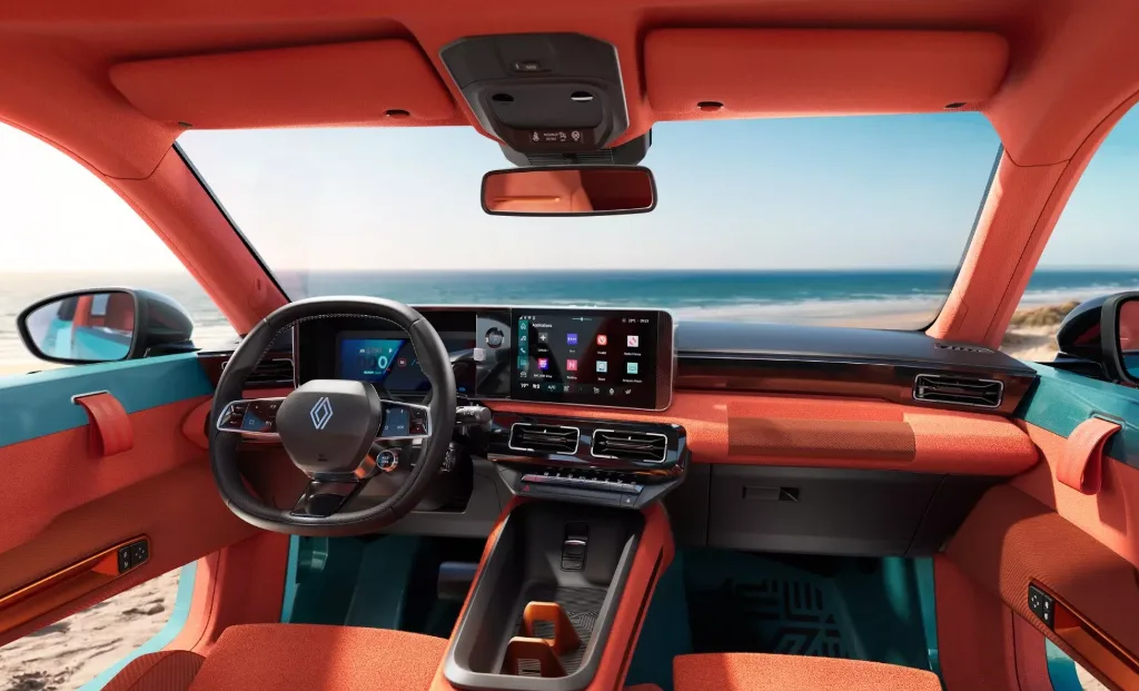 Renault 4 JP4x4 interior