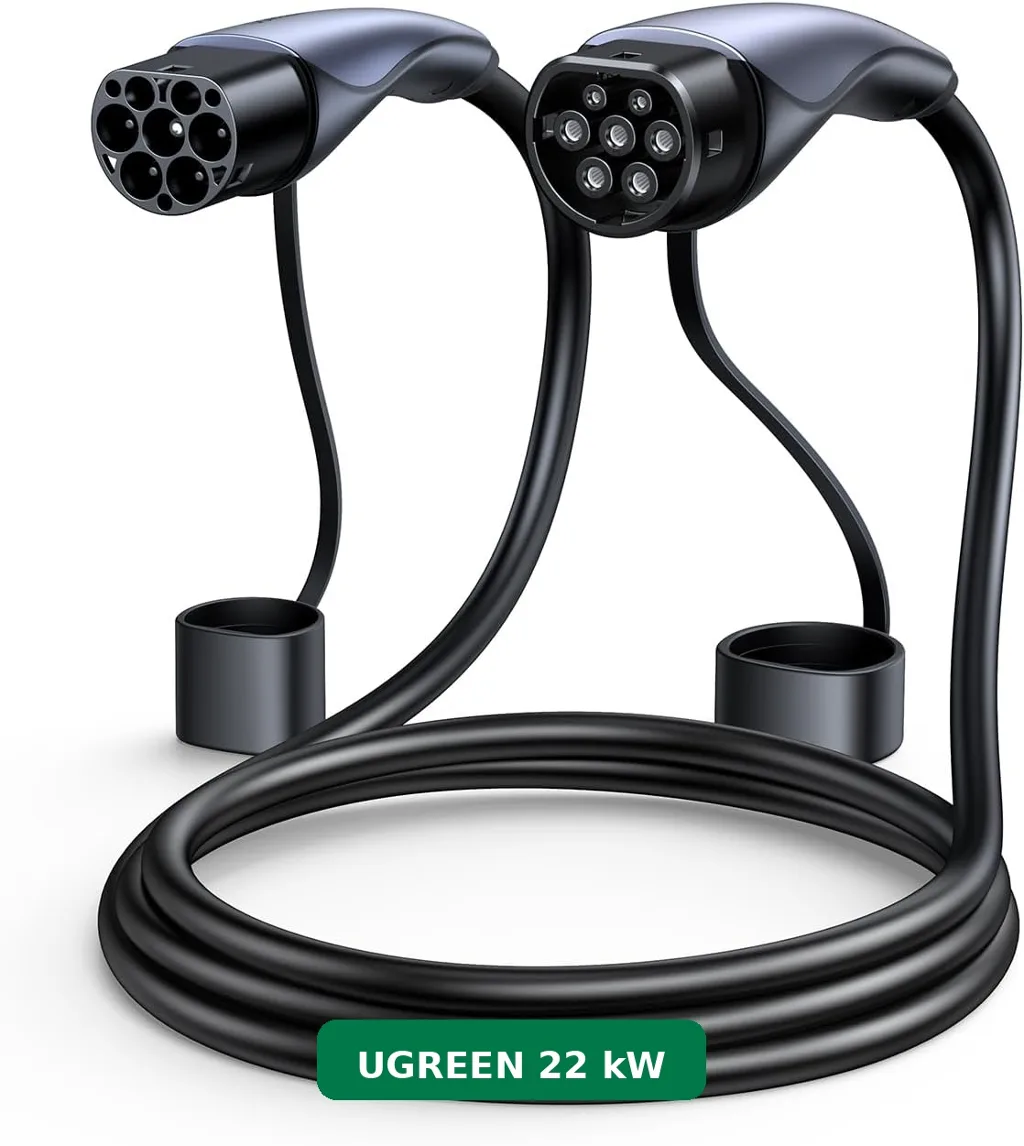 Comparativa de cables Tipo 2 para coche eléctrico: mejores opciones de 11 kW y 22 kW