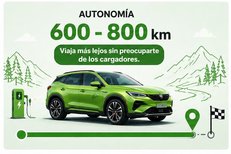 Uso recomendado: Grandes viajes